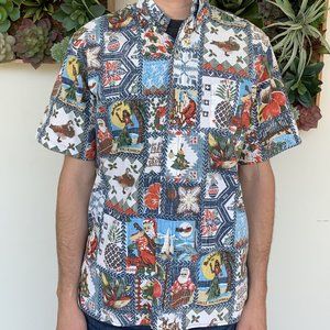 Reyn Spooner Hawaiian Shirt (Christmas)